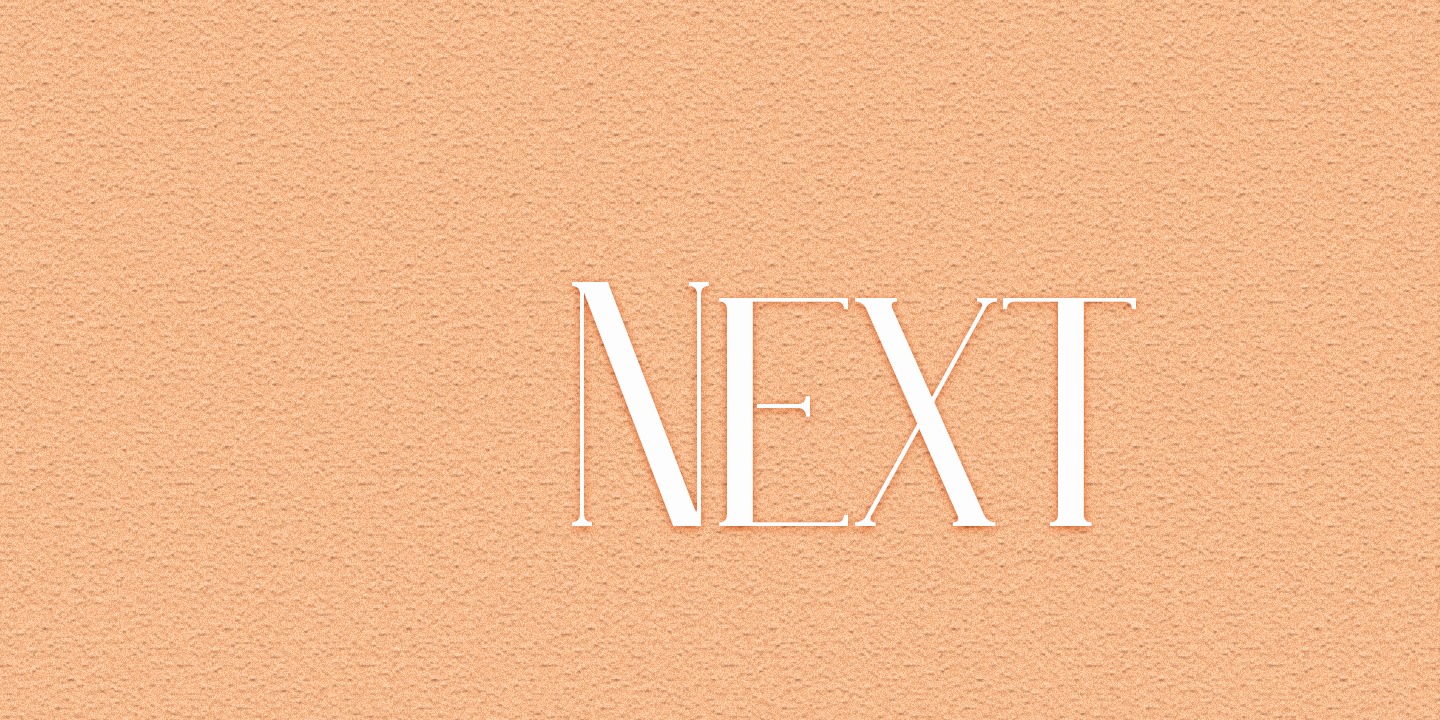 Beispiel einer Steady Stream serif-Schriftart